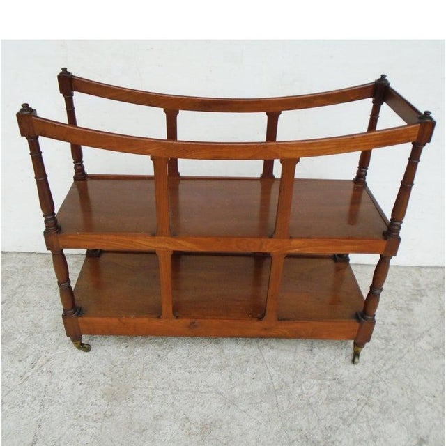 19th Century 3 Tier Trolley Tea Cart For Sale - Image 10 of 11