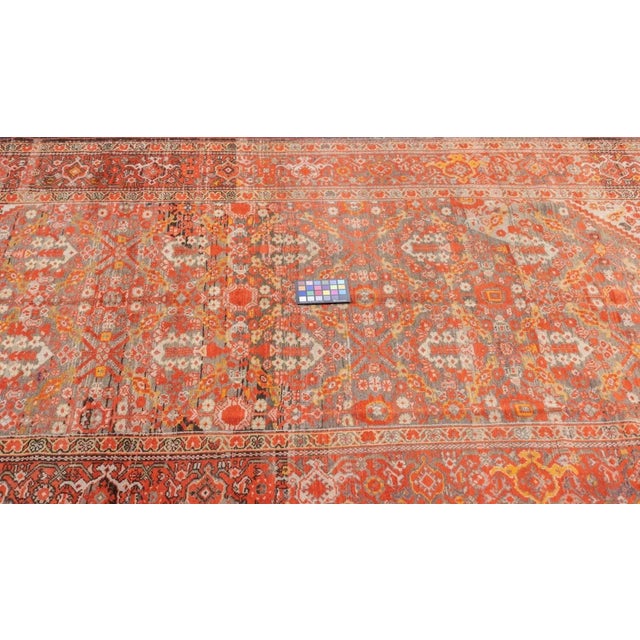 Traditional Antique Malayer Rug 5'5'' x 9'10'' For Sale - Image 3 of 12