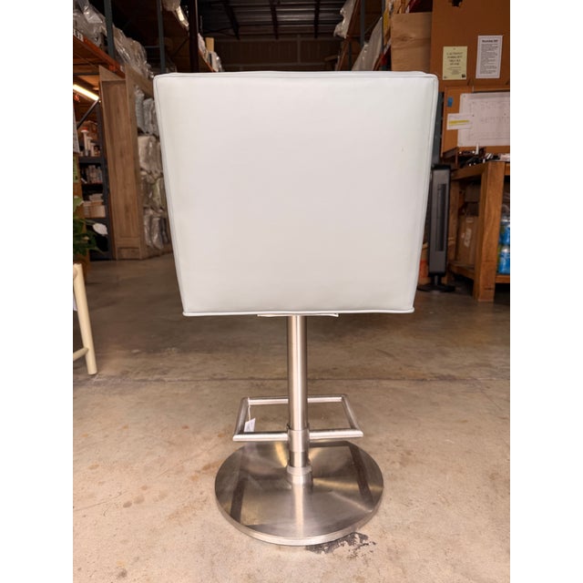 Vanguard Furniture Vanguard Light Gray Counter Stool For Sale - Image 4 of 7