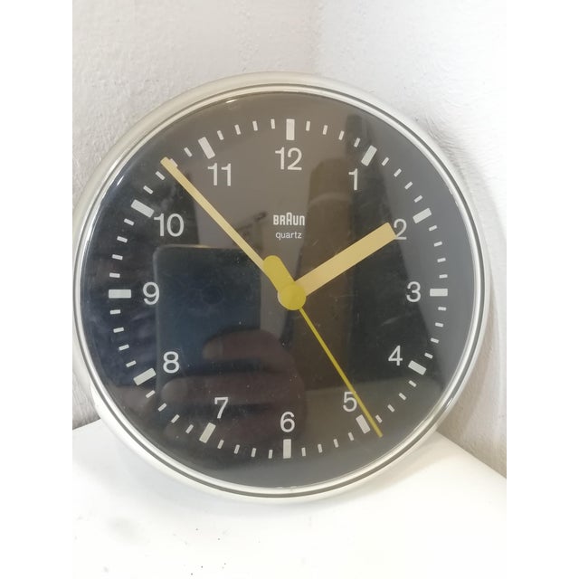 Wall Clock by Dietrich Lubs for Braun, Germany, 1979 For Sale - Image 10 of 10