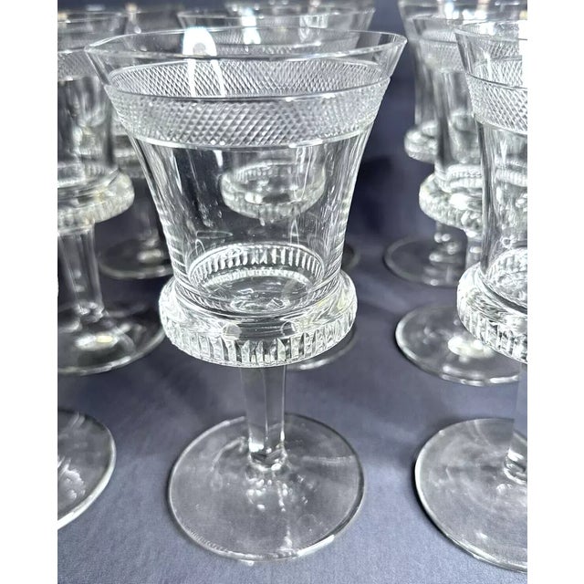 Early 1900s Stefan Rath for J & L Lobmeyr Crystal Drinking Glasses #232 - Set of 12 For Sale - Image 4 of 8