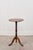 English 19th Century Yew + Walnut Side Table W/ Ring Turned Pedestal For Sale - Image 3 of 6