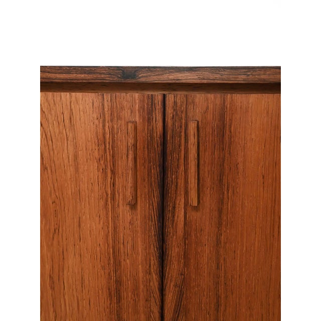 Small Scandinavian Rosewood Sideboard, 1950s For Sale - Image 9 of 13