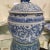 1970s 1970s Blue and White Greek Key Chinoiserie Bowl For Sale - Image 5 of 8