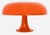 An iconic pair of 1970's table lamps in the "Nesso" design by Giancarlo Mattioli for Artemide. The bright orange Nesso's...