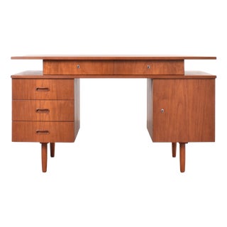 Mid-Century Teak Desk, 1960s For Sale