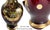Murano Tre Fuochi 24k Gold Floral Ruby Art Glass Vase For Sale - Image 16 of 16