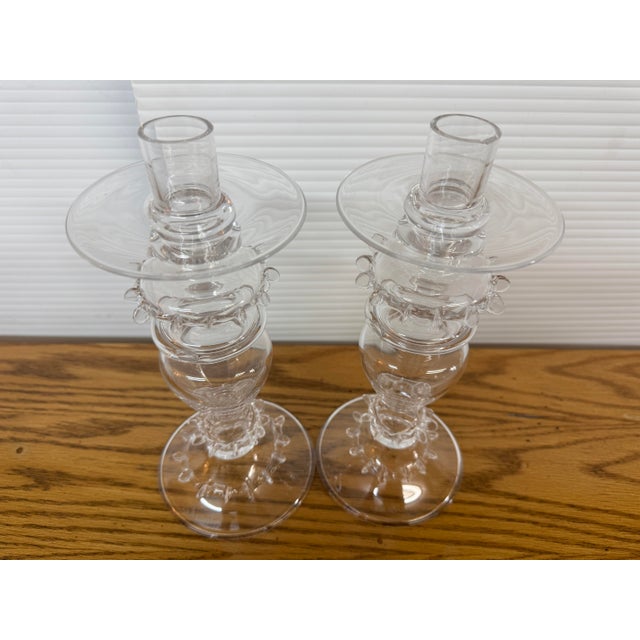 Design Plus Gallery presents a Pair of Harriet Candlestick Holders from Juliska. These Harriet Candleholders are hand...