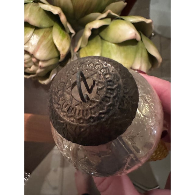 Set of 13 Kugel / Kugel Style Mercury Glass Ornaments in Silver, Gold, and Red For Sale - Image 10 of 16