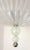 Murano Glass and Chrome Chandelier, Italy 1970s For Sale In Dallas - Image 6 of 8