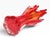 Red Mid Century Art Glass Vase Possibly Edag C. 1960's For Sale - Image 8 of 9