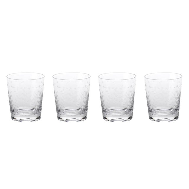 4" Tall Patia Old Fashioned Glasses, Set of 4 For Sale - Image 4 of 4