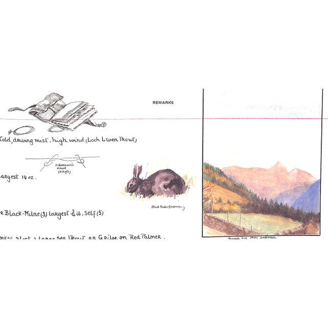 "Muriel Foster's Fishing Diary" 1980 Foster, Muriel For Sale - Image 4 of 16