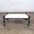 Post-Modern Low Coffee Table or End Table White Laminate & Metal on Casters Style Brian Kaneodern For Sale - Image 11 of 11
