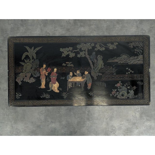 Chinese Coromandel Lacquer Coffee Table For Sale - Image 4 of 11