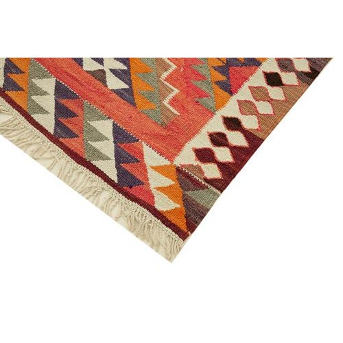 Vintage Kilim Runner Rug For Sale - Image 4 of 7