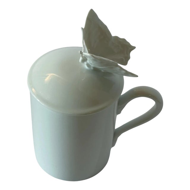 Gucci Porcelain Butterfly Mug For Sale