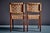 Oak Chairs with Leather Webbing by Jens Risom for Knoll, France, 1950s, Set of 2 For Sale - Image 13 of 15