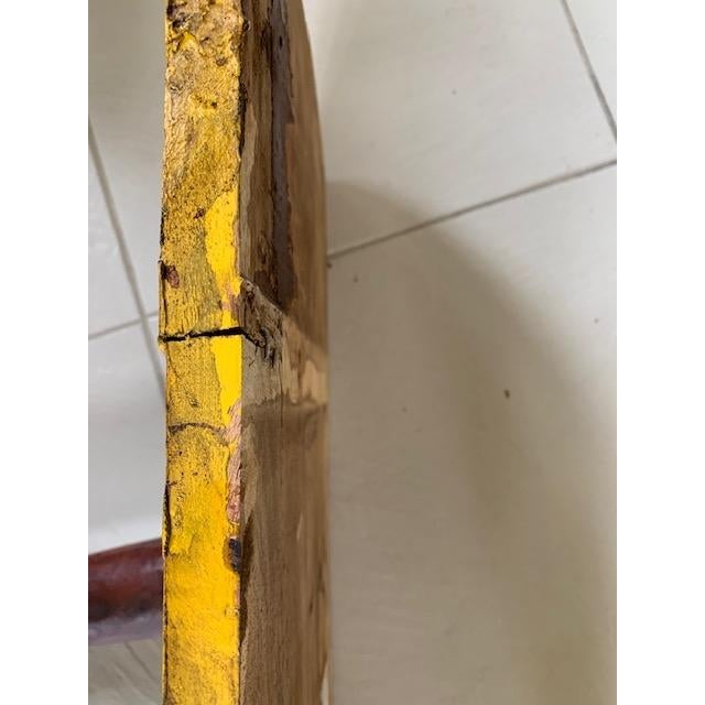 Vintage Hand Carved Wooden Carousel Style Horse For Sale - Image 9 of 9