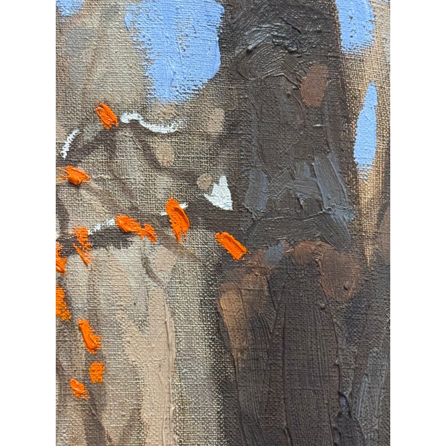 This is a wonderful painting. And so much fun. . . Conceived on a crisp autumn day roaming the Warren Woods in Michigan...
