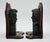 Animal Skin Mozart and Beethoven Leather Bookends with Patina, Set of 2 For Sale - Image 7 of 15