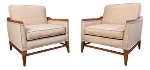 Mid 20th Century Pair of Mid-Century Lounge Chairs in the Style of Paul McCobb - 2 Pieces