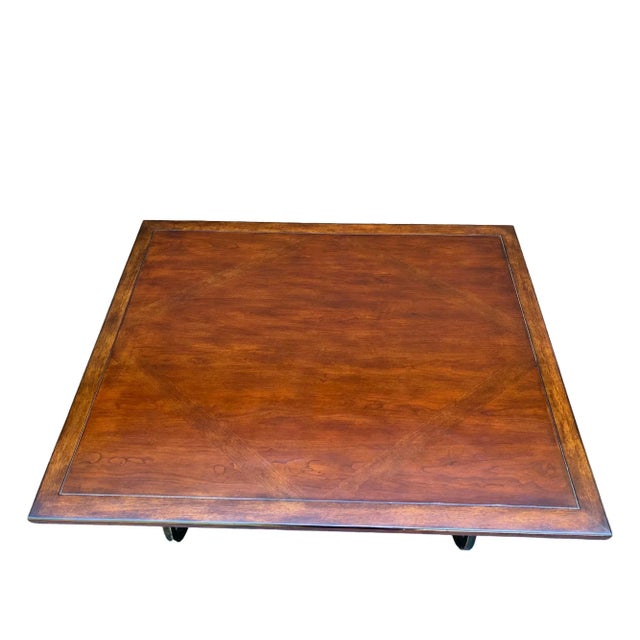 Quick Hits: Item: Bernhardt Diamond Inlay Coffee Table or Cocktail Table Origin: China Brand: Bernhardt Materials: Metal,...