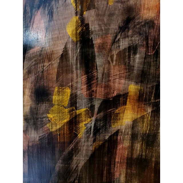 Postmodern Painted Chest of Drawers by Artist Lionel Lamy For Sale - Image 9 of 9