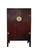 Large 87" Tall Antique Chinese Cabinet W 2 Shelves For Sale