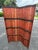 1940s American Industrial Red Lacquer Wood & Leather Room Divider Screen For Sale In Miami - Image 6 of 8