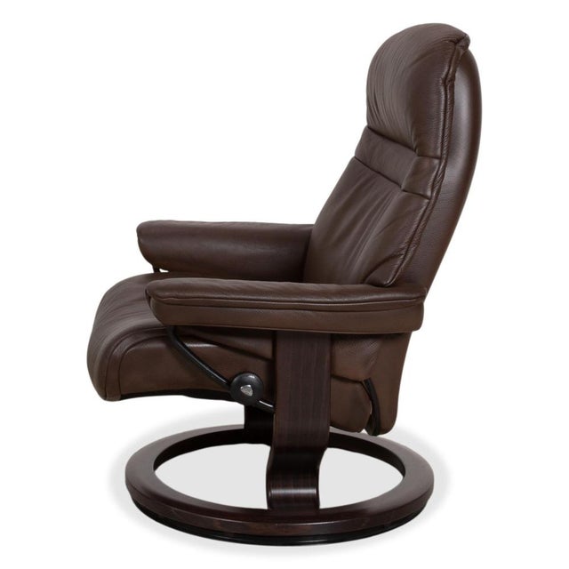 Sunrise Leather Recliner Chair from Stressless For Sale - Image 16 of 17