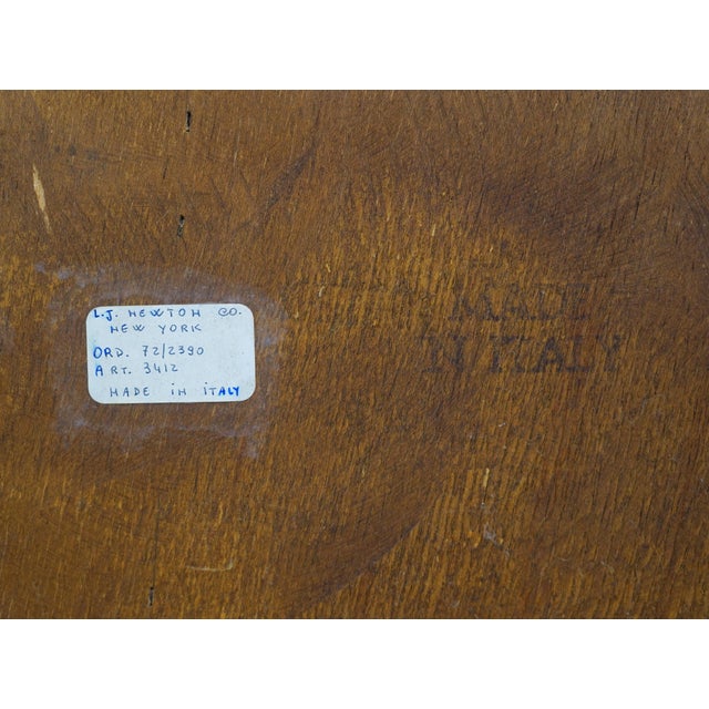 Italian Marquetry Inlaid Bombe Commode Chest For Sale - Image 18 of 18