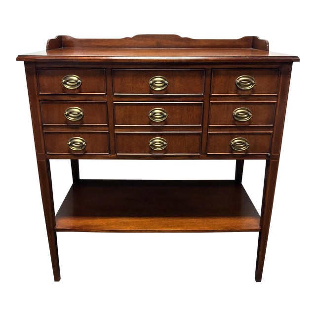 WELLINGTON HALL Inlaid Mahogany Federal Server Buffet