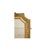 Gold Antique French Giltwood Wall Pier Mirror, 1869 For Sale - Image 8 of 18
