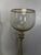 Glass Antique Pistachio-Green Römer Glasses, by Theresienthal, Circa 1900 — Pair For Sale - Image 7 of 7