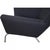 Set of Wingchair with Ottoman in Grey Fabric by Hans Wegner, 2019 For Sale - Image 15 of 18
