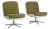 Pair of Variopur Space Age Upholstered Swivel Chairs, Antique, Germany, Circa 1970 For Sale