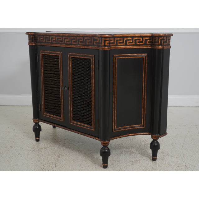 Age: Approx: 30 Years Old Details: Regency Style Quality Construction Nice painted detail Work Throughout Solid Brass...