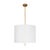 2020s Regina Andrew Clove Pendant Small, Natural Linen Shade For Sale - Image 5 of 5