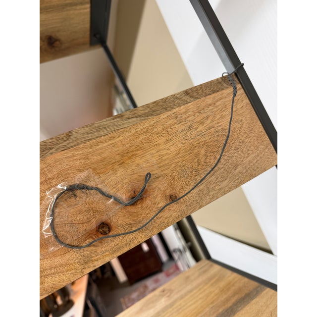 West Elm Industrial Modular Bookshelf For Sale - Image 9 of 12