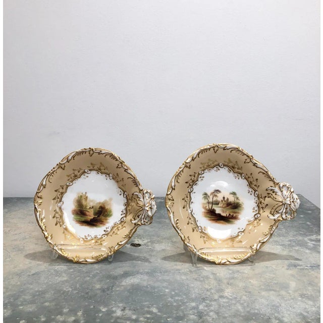 Early 19th Century 1825 English Ridgway Style Dessert Service - 17 Pieces For Sale - Image 5 of 11