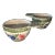 Antique H B Quimper Pair of Small Soup or Porridge Cups For Sale