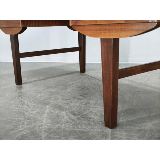 1960s Danish Modern Teak Executive Desk by J. Svenstrup for A.P. Møbler, 1960s For Sale - Image 5 of 18