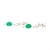 Green 8.36 Carat Colombian Emerald and Diamond Floral Detachable Drop Earrings, A Pair For Sale - Image 8 of 9