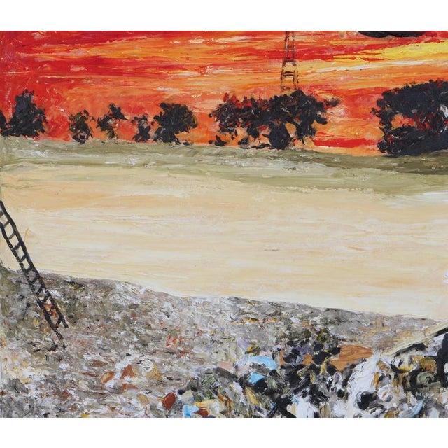 Marco Evaristti, Composition, 2022, Acrylic on Canvas For Sale - Image 4 of 8