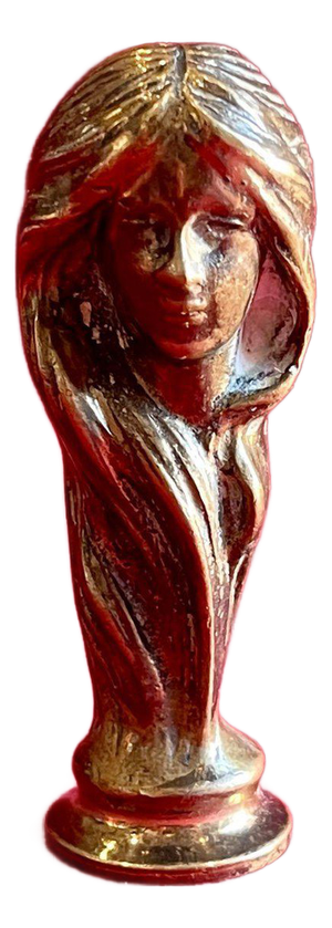 Art Nouveau Bronze Sealing Seal