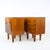 Wood Mid-Century Bedside Tables in Walnut and Black Glass, Former Czechoslovakia, 1960s, Set of 2 For Sale - Image 7 of 16