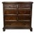 Spanish Baroque Oak Chest of Drawers, 1880 For Sale