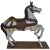 Wood 1900s Painted Wooden Carousel Horse For Sale - Image 7 of 7