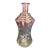 Early 19th Century Bohemian Art Nouveau Glass Carafe With Enameled Floral Decorations For Sale